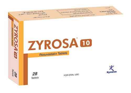ZYROSA 10mg Tablets/Film-coated