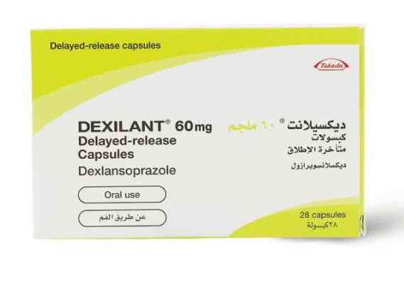 DEXILANT 60mg Capsules (Hard Gelatin)/Modified Release