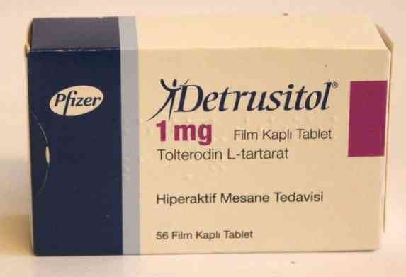 DETRUSITOL 1mg Tablets