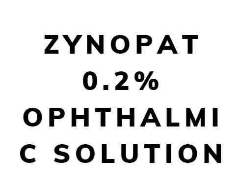 ZYNOPAT 0.2%  Ophthalmic solution