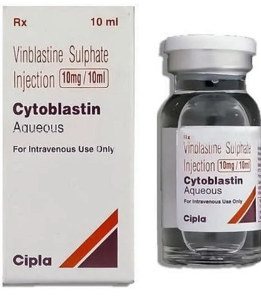 VINBLASTINE SULPHATE 10mg/10ml