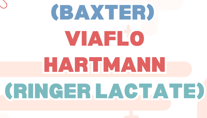 (BAXTER) VIAFLO HARTMANN (RINGER LACTATE)