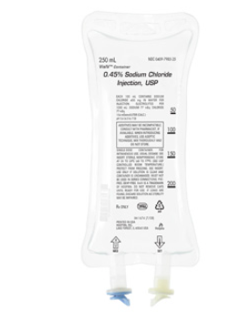 0.45% w/v SODIUM CHLORIDE INJECTION, USP [Medisal]