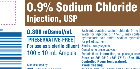 0.9% SODIUM CHLORIDE INJECTION USP Image