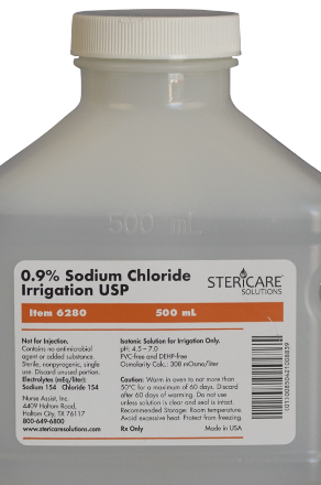 0.9% SODIUM CHLORIDE IRRIGATION SOLUTION USP Image