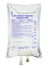 0.45% SODIUM CHLORIDE INJECTION, USP [WELLPHARMA] 