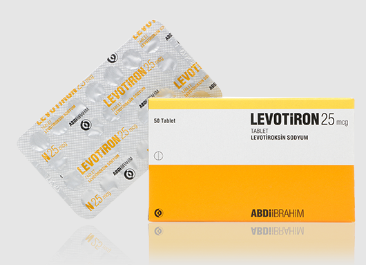 LEVOTIRON 25 mcg