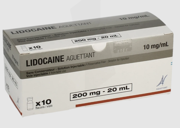 LIDOCAINE AGUETTANT 10mg  Image