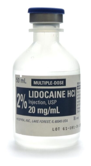 LIDOCAINE HCL 2% w/v MULTIDOSE (20mg/ml) [Gulf Inject]  Image