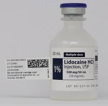 1% w/v LIDOCAINE HYDROCHLORIDE INJECTION USP Image
