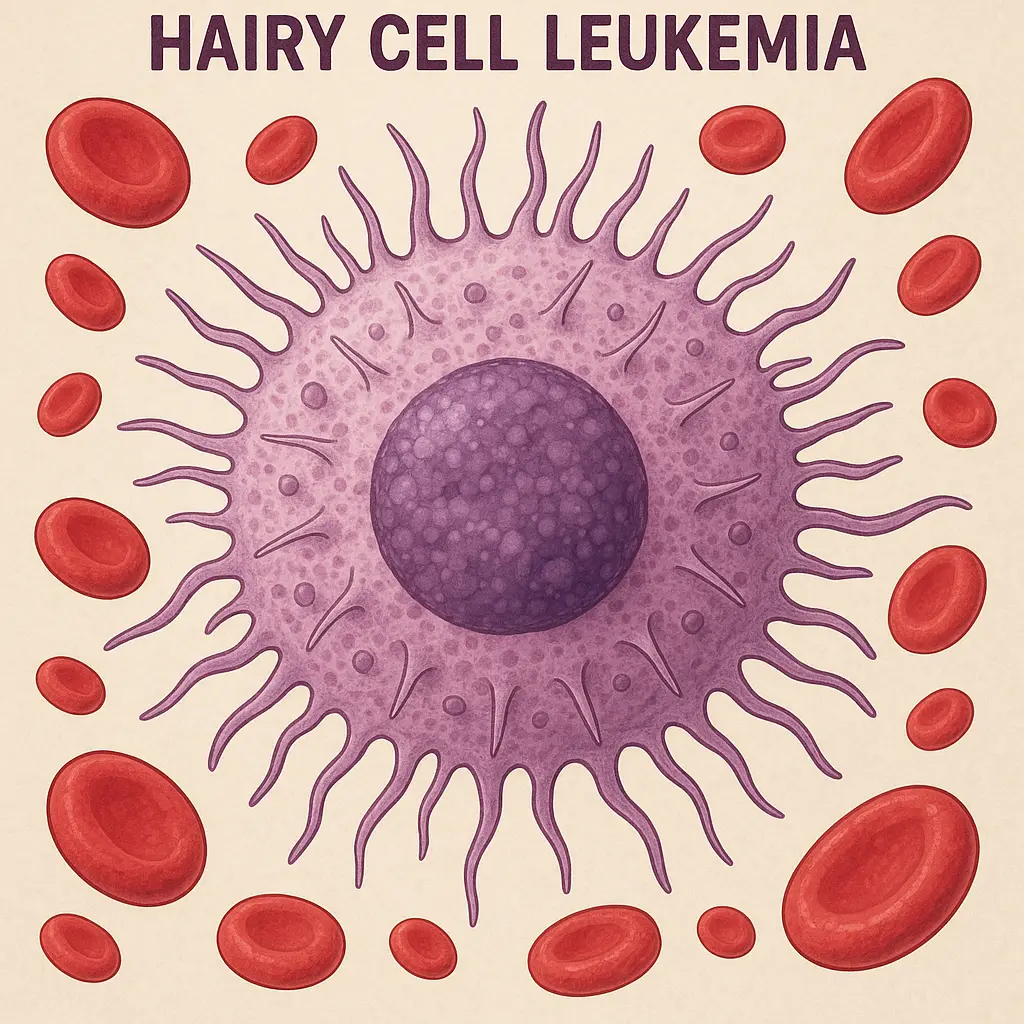 Hairy cell leukaemia Image