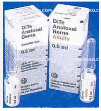 DI TE ANATOXAL BERNA VACCINE (Adult) Image