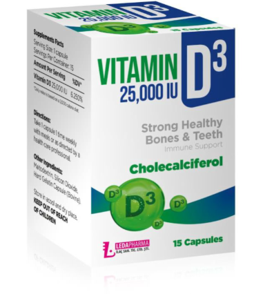 OST-D3 25000 IU 
