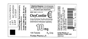 OXYCONTIN 10mg 