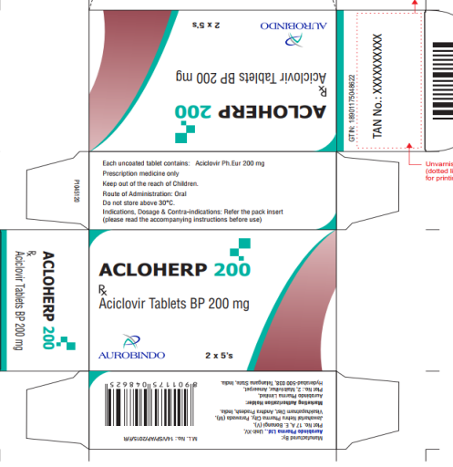 ACLOHERP 800 mg  Image