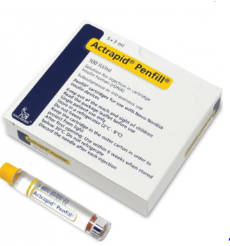 ACTRAPID HM PENFILL 100 Units/ml
