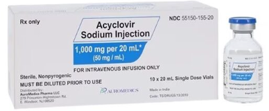 ACYCLOVIR SODIUM FOR INJECTION 1g Image