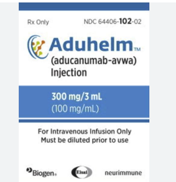 ADUHELM 300 mg/3 ml