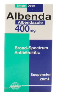 ALBENDA 400mg/20ml
