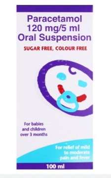 PARACETAMOL 120mg/5ml