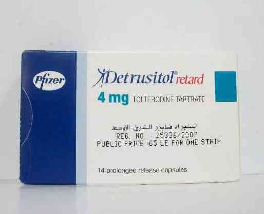 DETRUSITOL RETARD 4mg