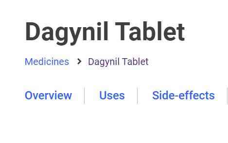 DAGYNIL 0.625mg
