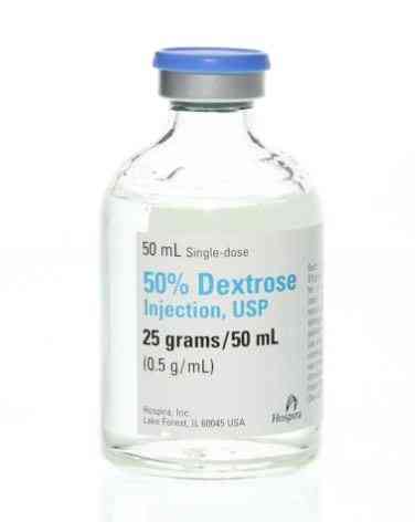 50% w/v DEXTROSE INTRAVEN...