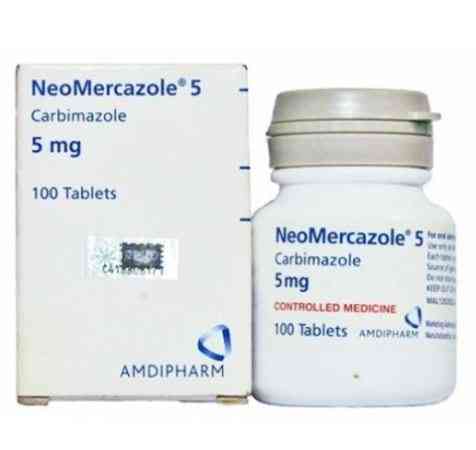 NEO-MERCAZOLE 5mg
