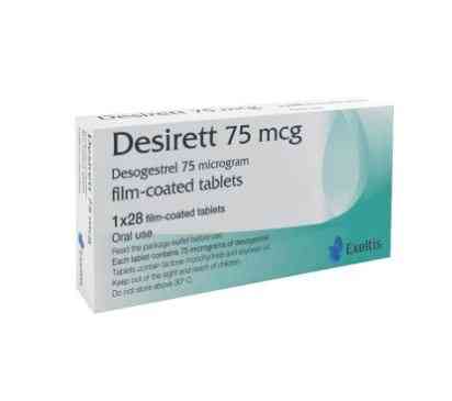 DESIRETT 75 mcg