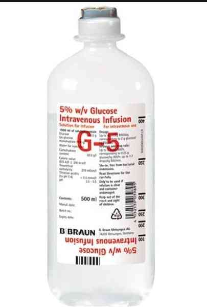 GLUCOSE 5% w/v BP