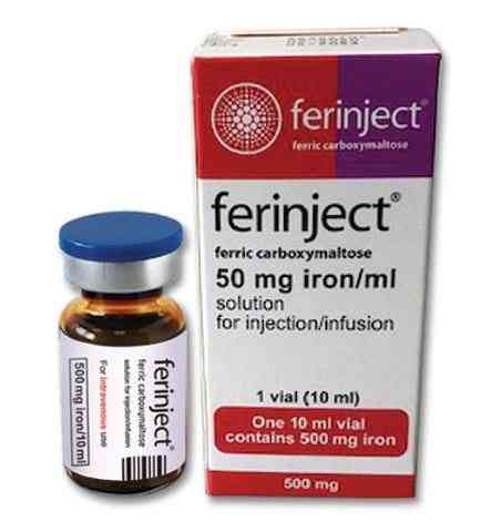 FERINJECT 50mg/ml (500mg)