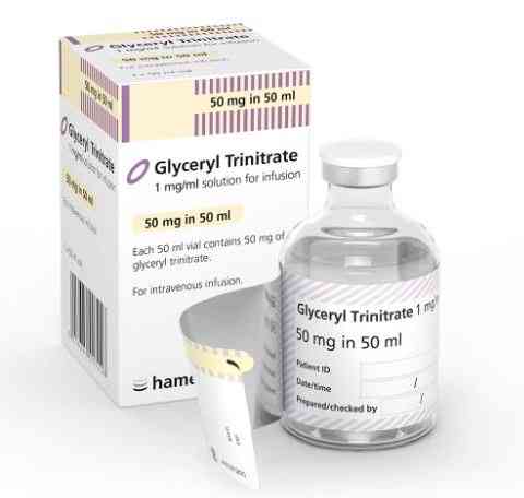 GLYCERYL TRINITRATE 50mg 10ml