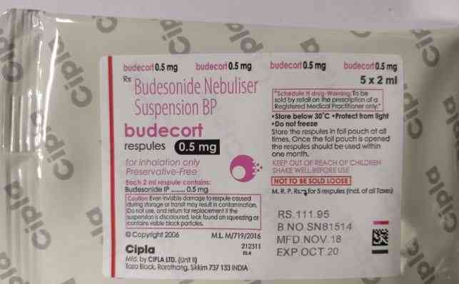 BUDECORT 0.5mg