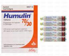 HUMULIN (30/70) 100 Units/ml