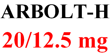 ARBOLT-H 20/12.5 mg Image