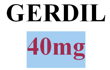 GERDIL 40mg Image