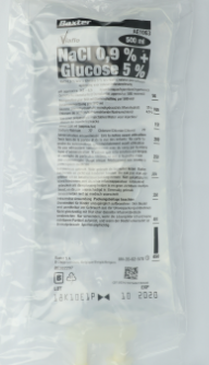 (BAXTER) Sodium Chloride 0.9% w/v & Glucose 5%
