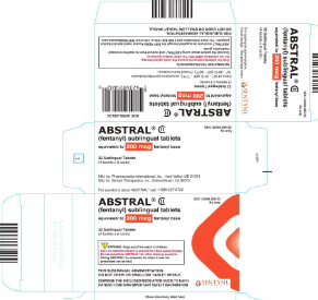 ABSTRAL 200mcg 
