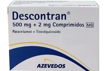 descontran 500 mg+2 mg tablet uses