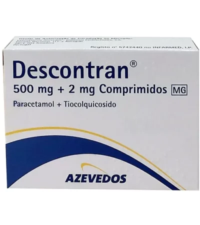 descontran 500 mg+2 mg tablet uses